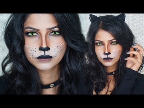 Easiest Cat Makeup Tutorials For