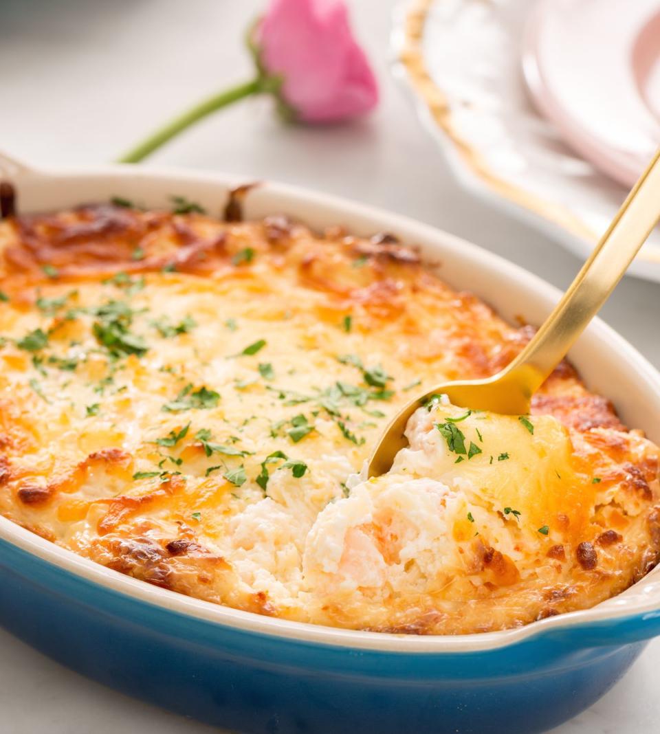 Cheesy Baked Shrimp Scampi Dip