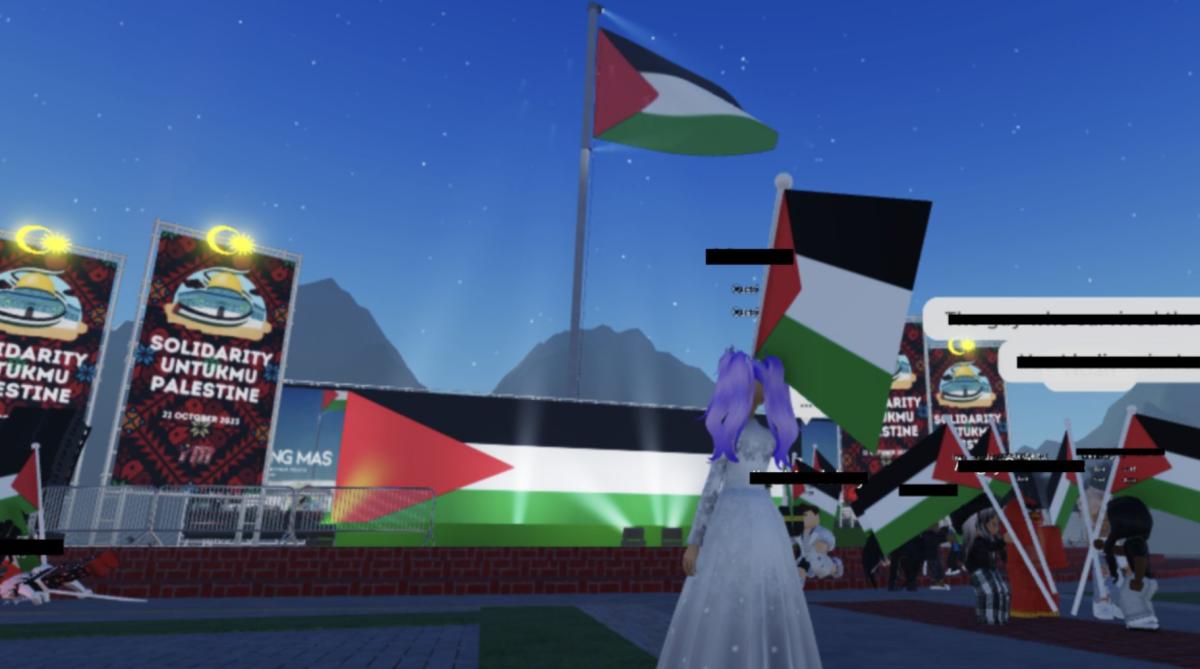 Virtual solidarity with Palestine on online platform Roblox was