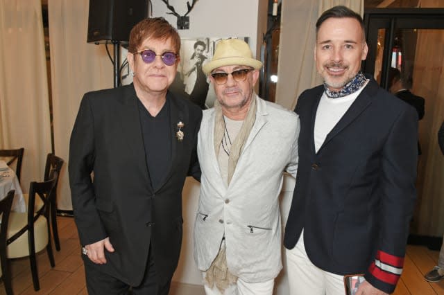 Elton John's 'The Cut' Lunch And World Premiere Screening Event With YouTube At The Cannes Film Festival