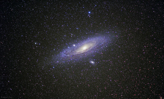 Astrophotographer Miguel Claro captured this image of the Andromeda Galaxy from Portugal on July 27.