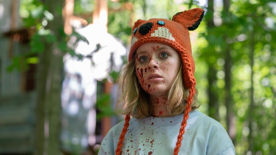 Lulu Wilson in 'Becky'. (Credit: Vertigo Releasing)