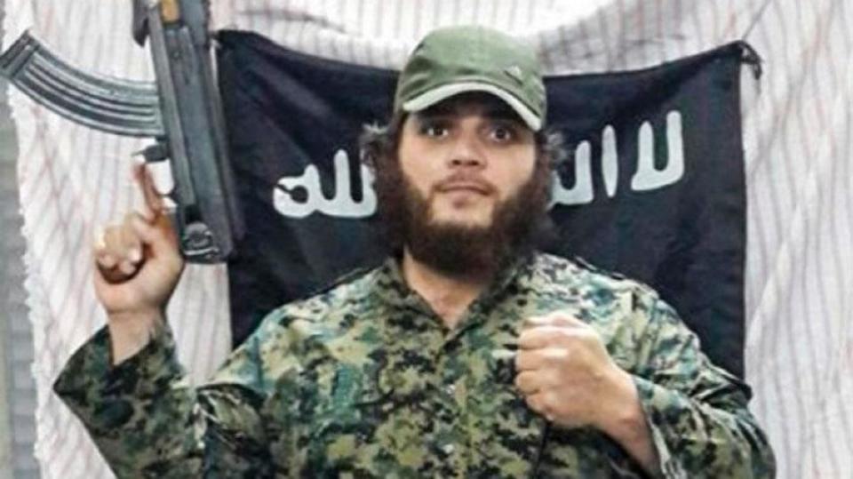 IS terrorist Khaled Sharrouf (pictured) and his two eldest sons were killed in a US air strike on Syria in 2017. Source: 7 News