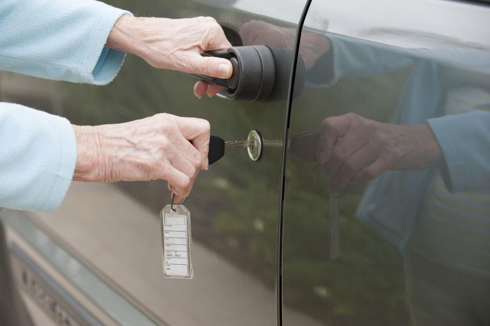 <p>Think of this as similar to your house key, but for your car. You had to use it to unlock a car's trunk, lock and unlock the doors, and even start the engine(!). Most ignition switches were located on the dashboard, but (mostly) moved to the steering column in 1969 and 1970 to meet new crash-test standards. </p>