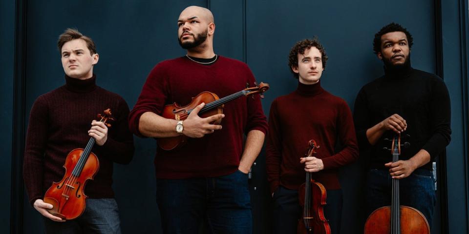 Chamber Music Columbus will present the Isidore Quartet on Saturday at the Southern Theatre.