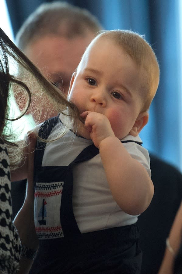 Prince George In Pictures