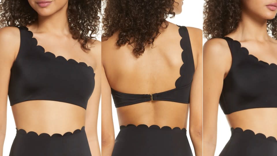 Chelsea28 Scallop One-Shoulder Bikini Top - Nordstrom, $29 (originally $49)