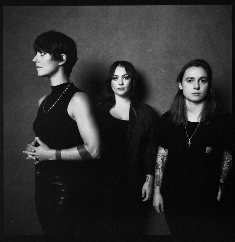 From left to right, Sharon Van Etten, Angel Olsen and Julien Baker bring "The Wild Hearts" tour to the Shelburne Museum on Aug. 15, 2022.