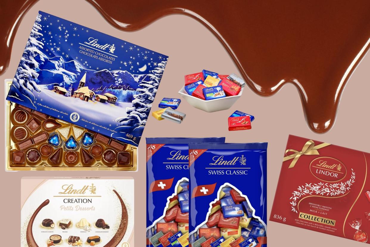 discounted lindt chocolate on Amazon 