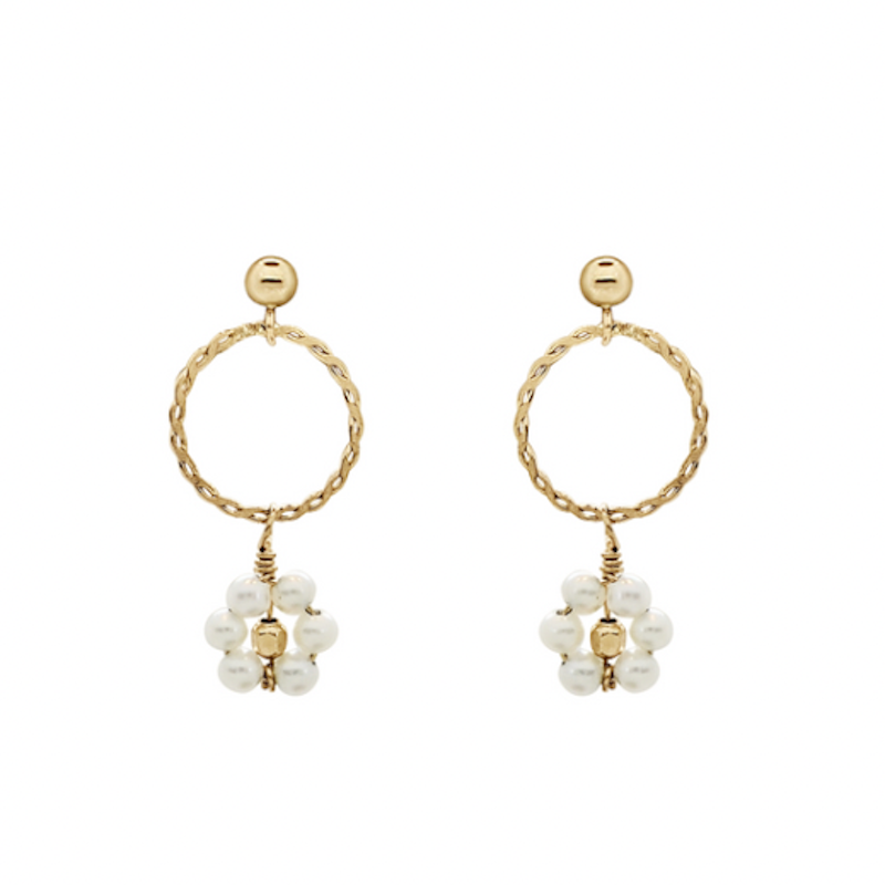 <p><a href="https://annajanellejewelry.com/collections/earrings/products/the-wildflower-pearl-earrings" rel="nofollow noopener" target="_blank" data-ylk="slk:Shop Now;elm:context_link;itc:0;sec:content-canvas" class="link ">Shop Now</a></p><p>The Delightful Daisy Earrings</p><p>annajanellejewelry.com</p><p>$89.00</p><span class="copyright">Anna Janelle</span>