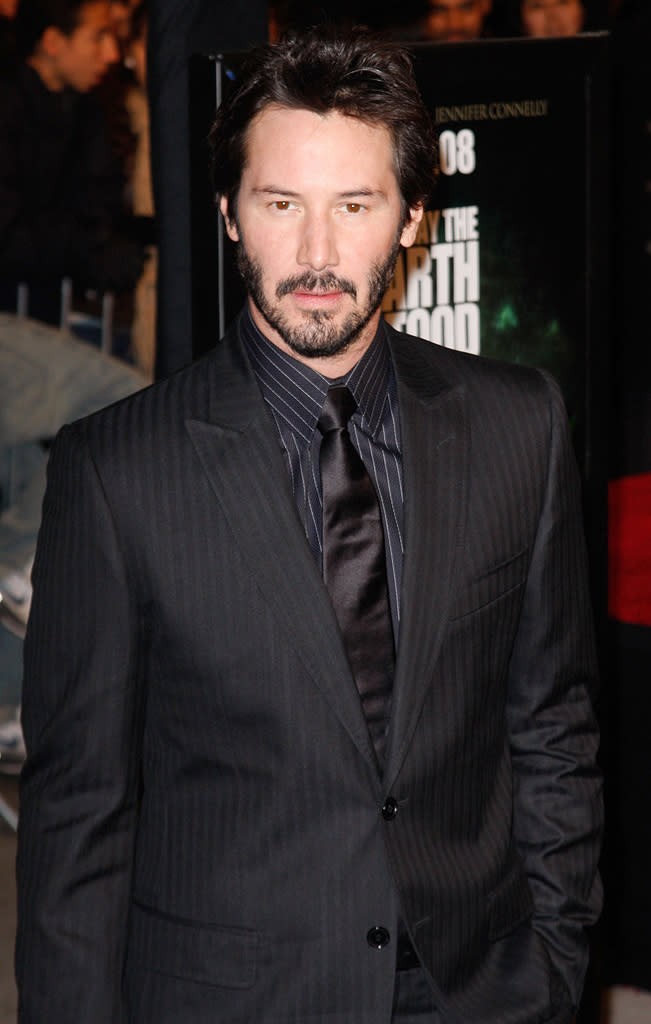 The Day the Earth Stood Still NY Premiere 2008 Keanu Reeves