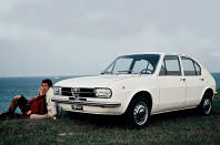 <p>The stakes were seriously high when Alfa Romeo introduced the Alfasud, because this was an all-new car with an all-new powertrain built in an all-new factory. The Italian Government helped to fund the new factory in the south of Italy (hence the name Alfa Sud, or <strong>Alfa South</strong>), where labour relations were always a problem.</p><p>But the car itself was fabulous with its <strong>engaging handling</strong>, <strong>zesty engines</strong>, a <strong>snappy gear change</strong> and <strong>excellent refinement</strong>. The first cars had just two or four doors; a hatch wouldn't arrive until 1981, by which point most of the earlier cars has rusted away.</p><p><strong>Honourable mentions for 1971: </strong>Fiat 127, Mercedes SL R107</p>