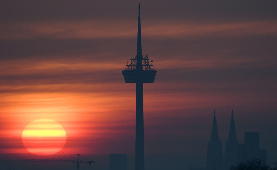 Sunrise in Cologne