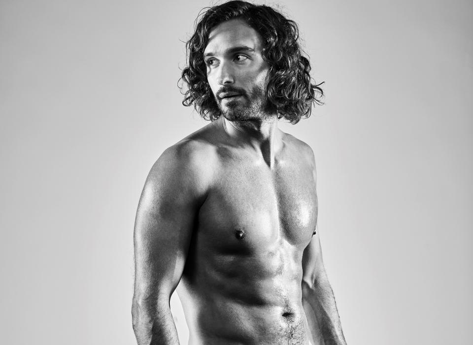 Joe Wicks has posed topless for Men's Health magazine. (Patrik Giardino/Men's Health)