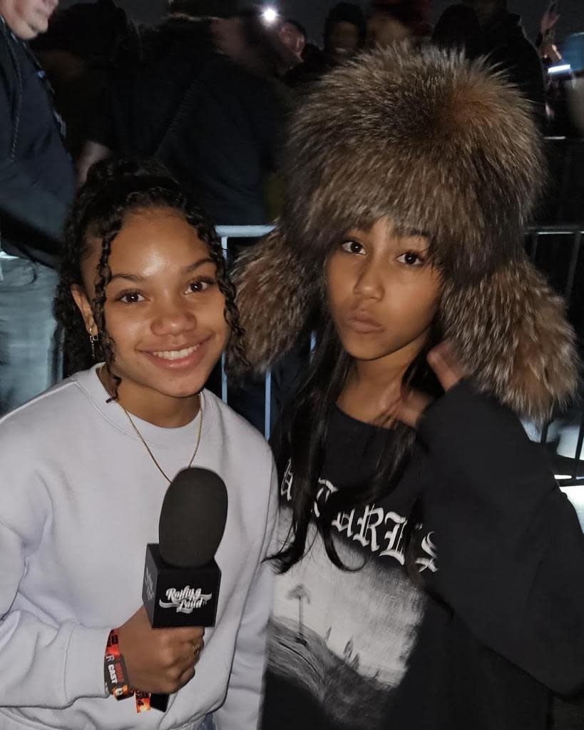 North West recognized Jazzy at the Rolling Loud music festival earlier this month in Los Angeles. So Jazzy had her ask her mom, Kim Kardashian, if she could do an interview. jazzysworldtv/Instagram