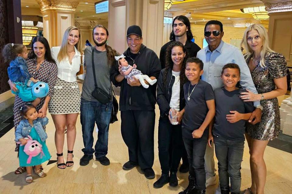 <p>The Jacksons/ Instagram</p> Jackson Family Photo