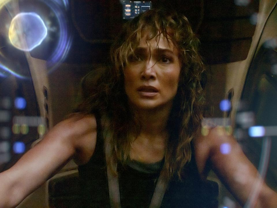 Jennifer Lopez in "Atlas."