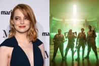 <p>When it was announced that Paul Feig would be directing an all-female version of <em>G</em><em>hostbusters</em>, the internet was flooded with articles dreaming up the perfect cast. Even original star Bill Murray <a href="https://www.thestar.com/entertainment/tiff/2014/09/07/tiff_bill_murray_scares_up_female_ghostbusters_cast_suggestions.html" rel="nofollow noopener" target="_blank" data-ylk="slk:voiced his;elm:context_link;itc:0;sec:content-canvas" class="link ">voiced his</a> picks, a list that included Stone. Feig apparently agreed, as Stone later revealed she’d turned down a role in the movie after starring in<em> The Amazing Spider-Man</em> films. “The script was really funny,” she <a href="https://www.wsj.com/articles/emma-stone-talks-irrational-man-the-sony-hack-and-keeping-her-personal-life-private-1434547660?tesla=y" rel="nofollow noopener" target="_blank" data-ylk="slk:told the Wall Street Journal;elm:context_link;itc:0;sec:content-canvas" class="link ">told the <em>Wall Street Journal</em></a>. “It just didn’t feel like the right time for me. A franchise is a big commitment—it’s a whole thing. I think maybe I need a minute before I dive back into that water.” Melissa McCarthy, Kristen Wiig, Leslie Jones, and Kate McKinnon ended up as the flick’s leading ladies instead.</p>