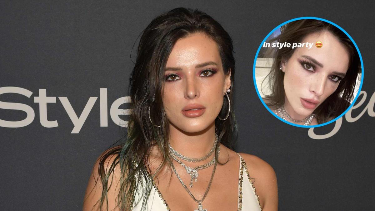 Bella Thorne Porn Captions - Get Ready With Me! Bella Thorne Teases Fans With Sultry Selfie Ahead of  Golden Globes