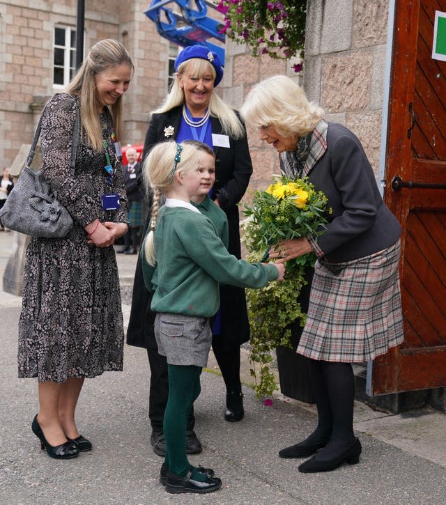 Royal visit to Aberdeenshire