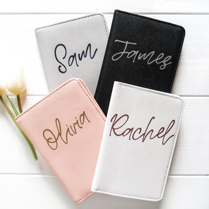 Personalized Passport Holder