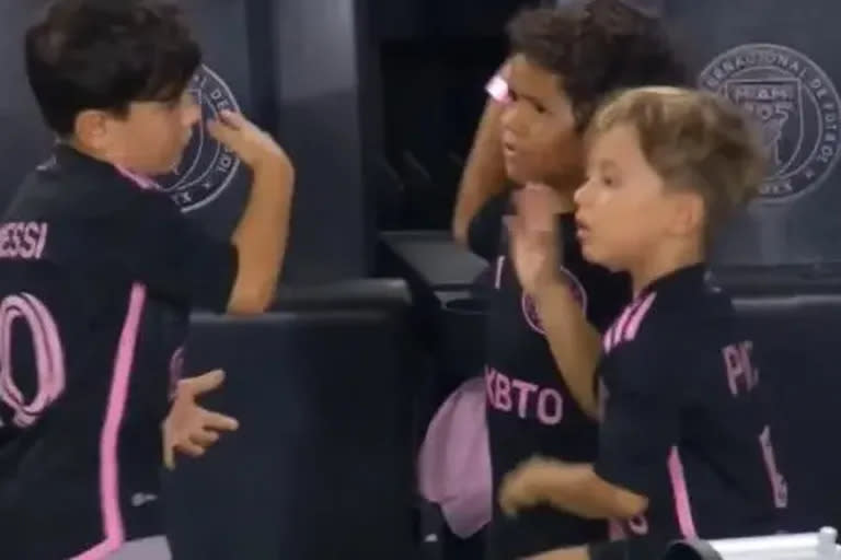 Ciro Messi sorprendió a todos con un baile en pleno partido de Inter Miami (Foto: Captura de video)