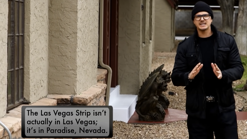 Zak Bagans and a helpful travel fact