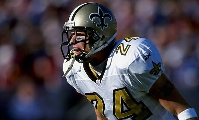 Former Saints safety Rob Kelly, 43, is battling symptoms related to traumatic brain injury. (Getty Images)