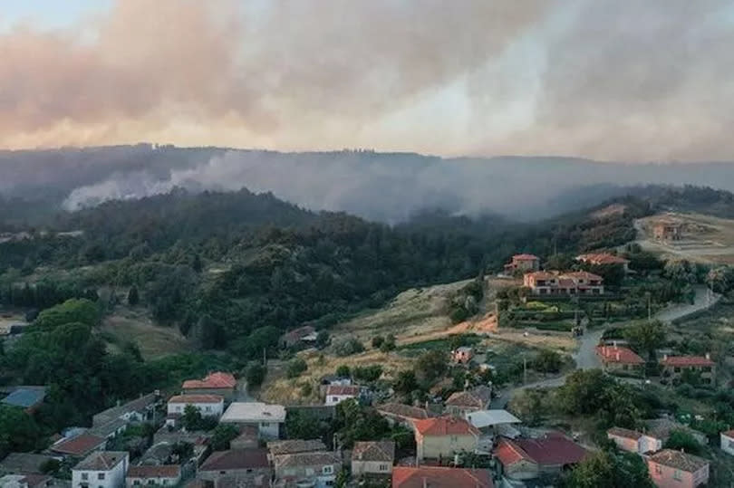 Fire in turkey