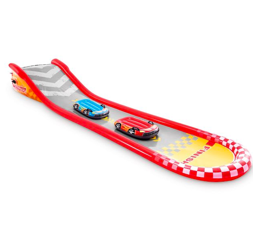 Intex Inflatable Racing Water Slide Track