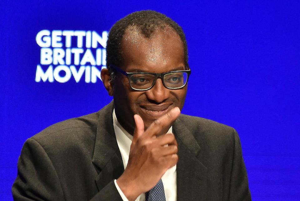 Chancellor Kwasi Kwarteng (AP)