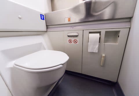 A plane toilet - Credit: ©sattapapan tratong - stock.adobe.com