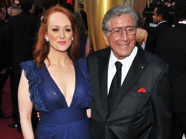 Lester Cohen/WireImage Tony Bennett and daughter Antonia Bennett