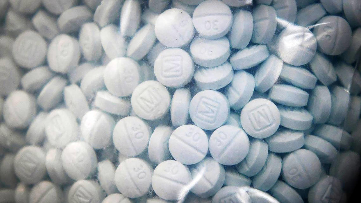fentanyl pills (Craig Kohlruss / Tribune News Service via Getty Image file )