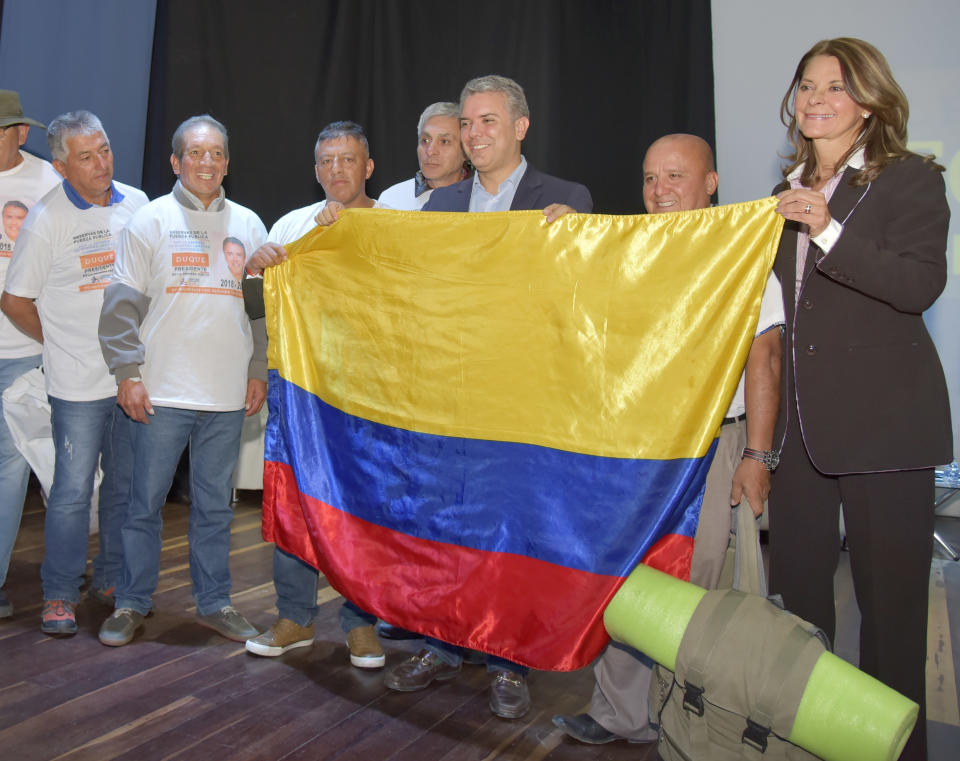 Martha Lucía Ramírez es la candidata a la Vicepresidencia de Colombia, al lado de Iván Duque, por el Centro Democrático. Foto suministrada por Campaña Iván Duque. Fotógrafo: Nicolás Galeano.