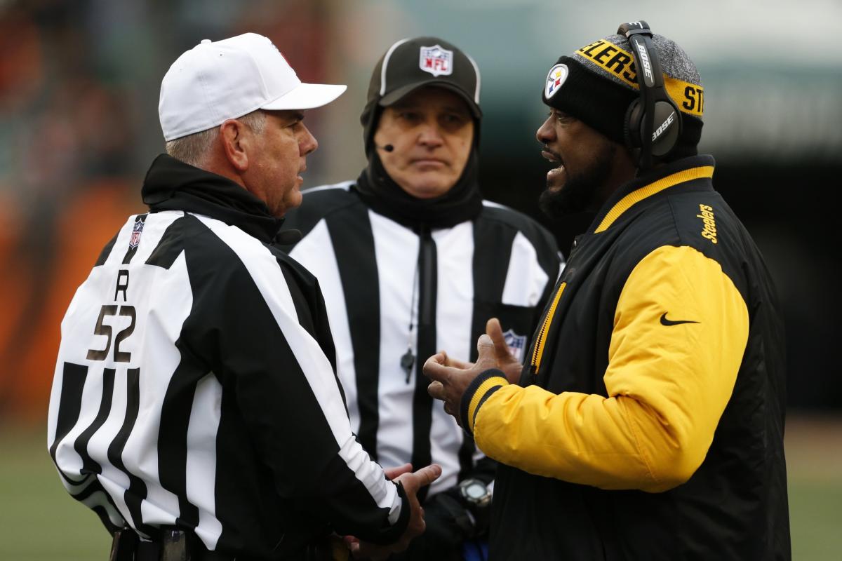 How cold was it in Pittsburgh for Dolphins-Steelers? The ref's whistle froze