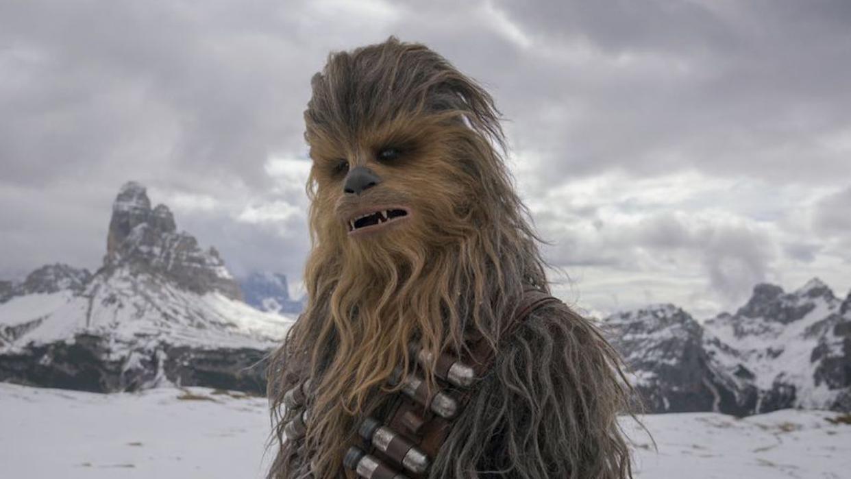  Chewbacca in Solo. 