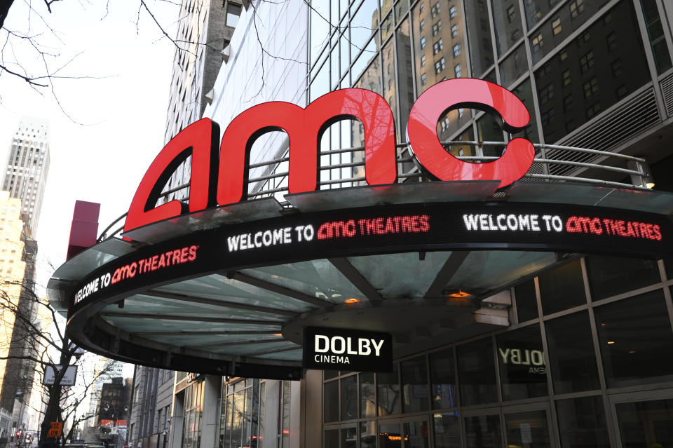 AMC 34th Street theater reopens after COVID-19 closures, on March 5, 2021, in New York. (Photo by Evan Agostini/Invision/AP)