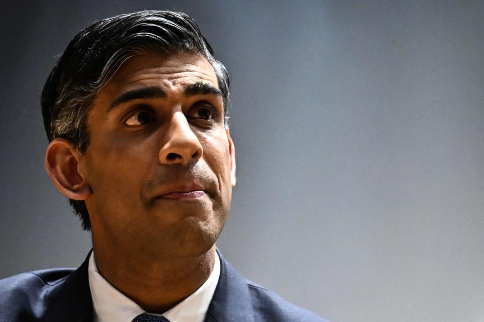 Rishi Sunak has ruled out government support with mortgage payments (PA Wire)