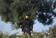 "Adopt an Olive Tree" co-founder Sira Plana says that for most sponsors, the decision is "very, very emotional... linked to a relative, a child, grandfather, an olive plantation"