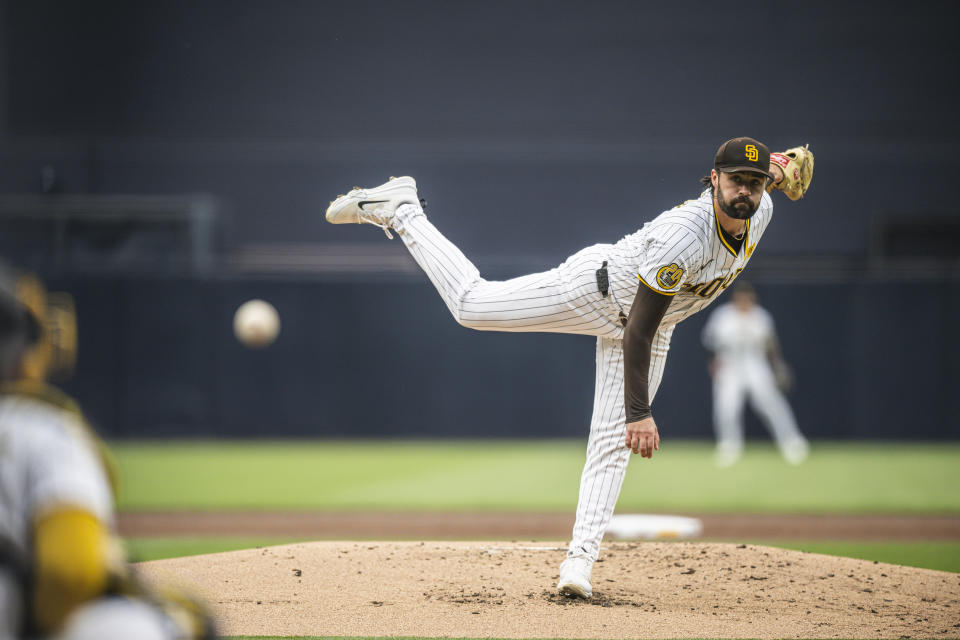 Matt Waldron。(MLB Photo by Matt Thomas/San Diego Padres/Getty Images)