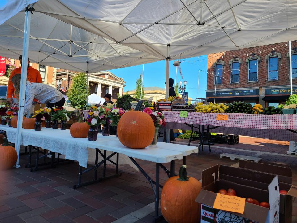 The Wooster Farmers Market takes place downtown every Saturday from 9 a.m. to noon until Oct. 10.