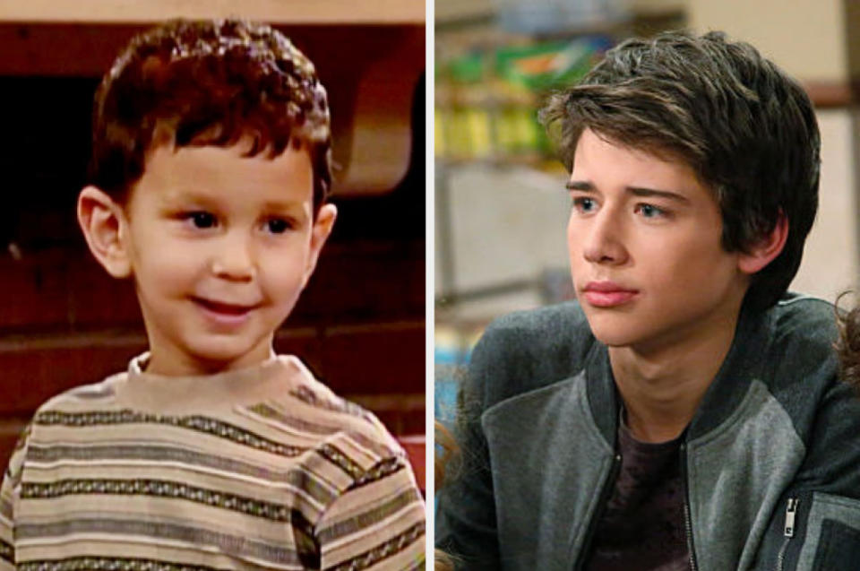 Daniel Jacobs and Uriah Shelton as Josh in "Boy Meets World" and "Girl Meets World"