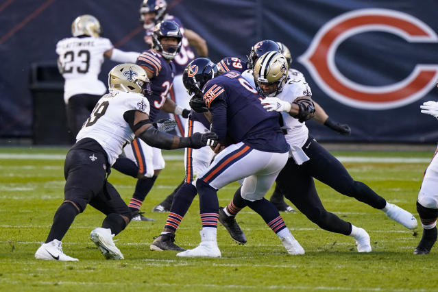 Sputtering Bears offense blows chance to take NFC North lead in loss to  Saints
