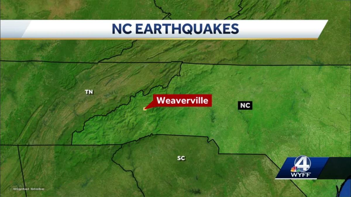 USGS reports two earthquakes in NC