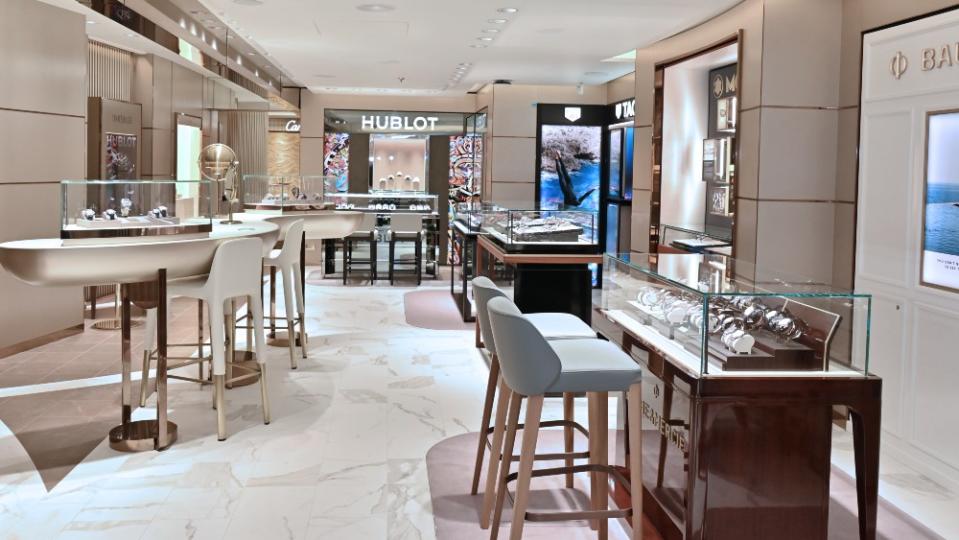 Richemont's TimeVallée Boutique on the MSC Seascape