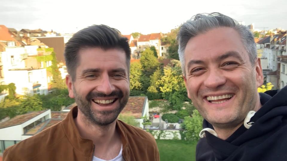 European Parliament member&nbsp;Robert Biedron (right) and his partner, Krzysztof Smiszek, are among those to appear in the new version of&nbsp;&ldquo;You Need To Calm Down&rdquo; featuring Polish LGBTQ advocates.&nbsp; (Photo: Jakub Kwiecinski)