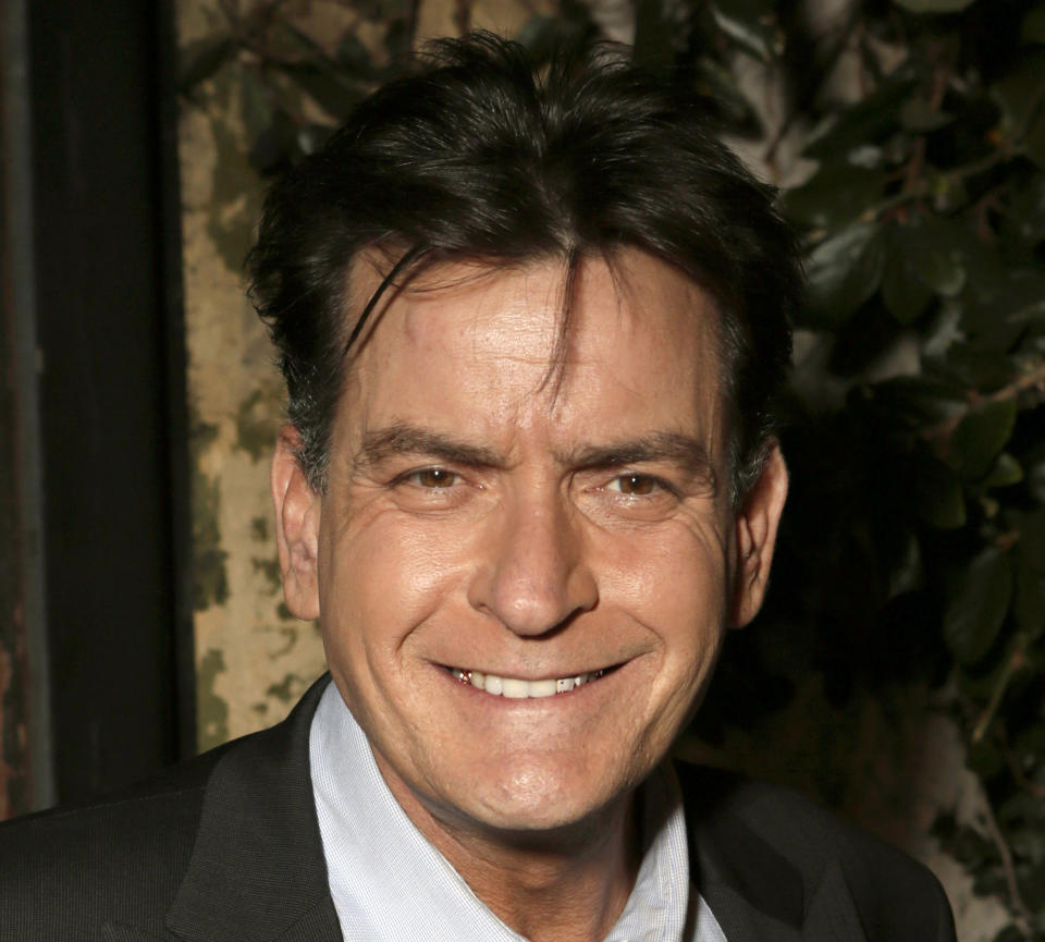 <p>Charlie Sheen's real name is&nbsp;<a href="http://www.imdb.com/name/nm0000221/">Carlos Irwin Est&eacute;vez</a>.&nbsp;</p> <p>But he wasn't the first in his family to change his name, his father Martin Sheen was born Ram&oacute;n Antonio Gerard Est&eacute;vez. The last name Est&eacute;vez came from Martin's own father, who was a Spanish-born factory worker.&nbsp;</p> <p>That family name was not lost, however, thanks to "Breakfast Club" star <a href="http://www.imdb.com/name/nm0000389/?ref_=nmbio_mbio">Emilio Est&eacute;vez</a>,&nbsp;"West Wing" star <a href="http://www.imdb.com/name/nm0261729/?ref_=nmbio_mbio">Ren&eacute;e Est&eacute;vez</a>&nbsp;and brother Ram&oacute;n.&nbsp;</p>