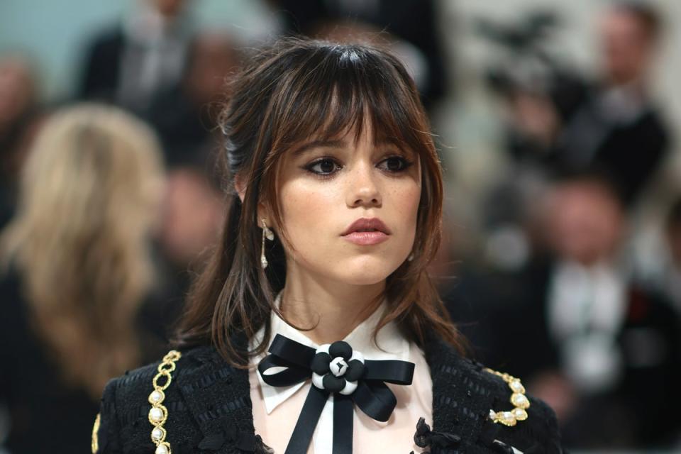 Jenna Ortega attends The 2023 Met Gala (Getty Images for The Met Museum/Vogue)