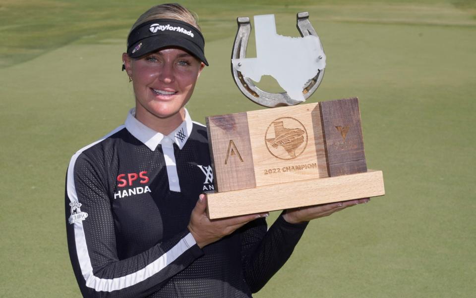 Charley Hull ends six-year LPGA trophy drought after storming finish - AP